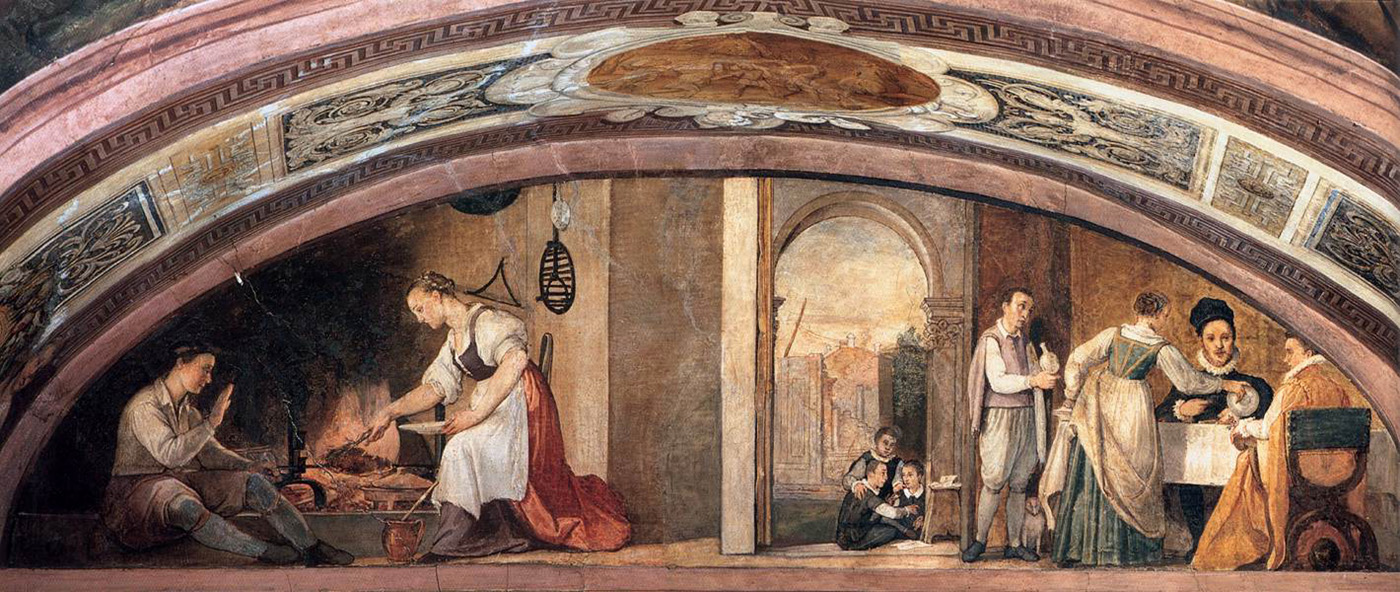 scenes from the life of the artist's family